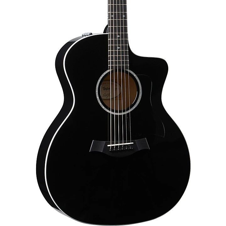 Đàn Guitar Acoustic Taylor 214ce Deluxe w/Case, Black-Mai Nguyên Music