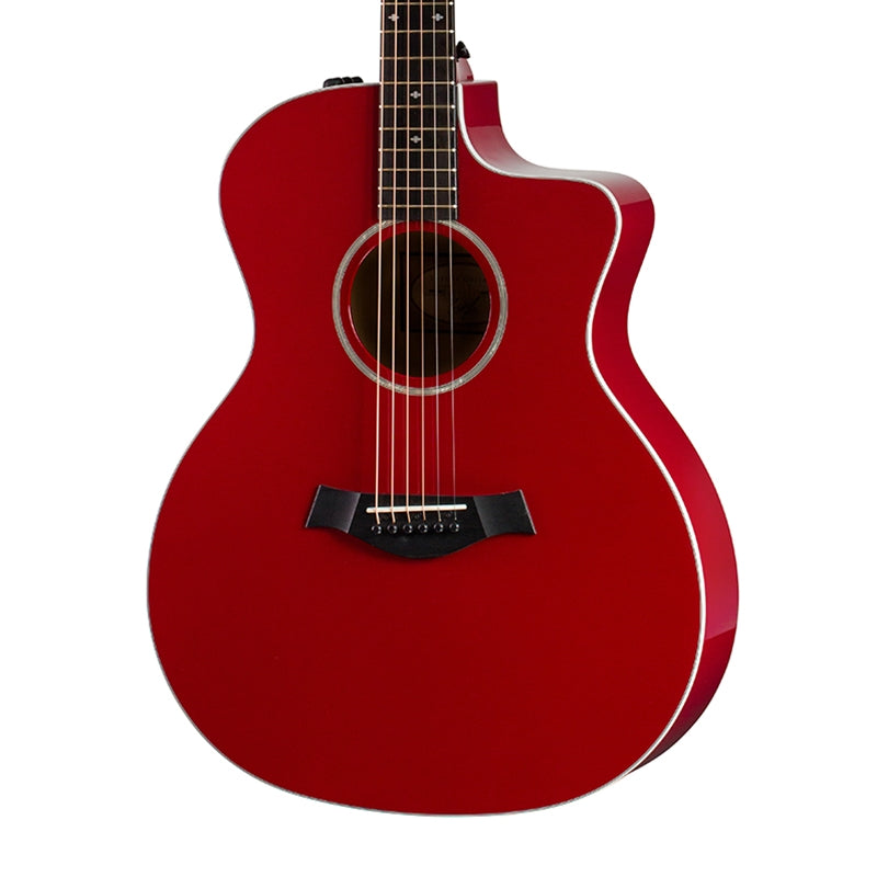 Đàn Guitar Acoustic Taylor 214ce Deluxe w/Case, Red-Mai Nguyên Music