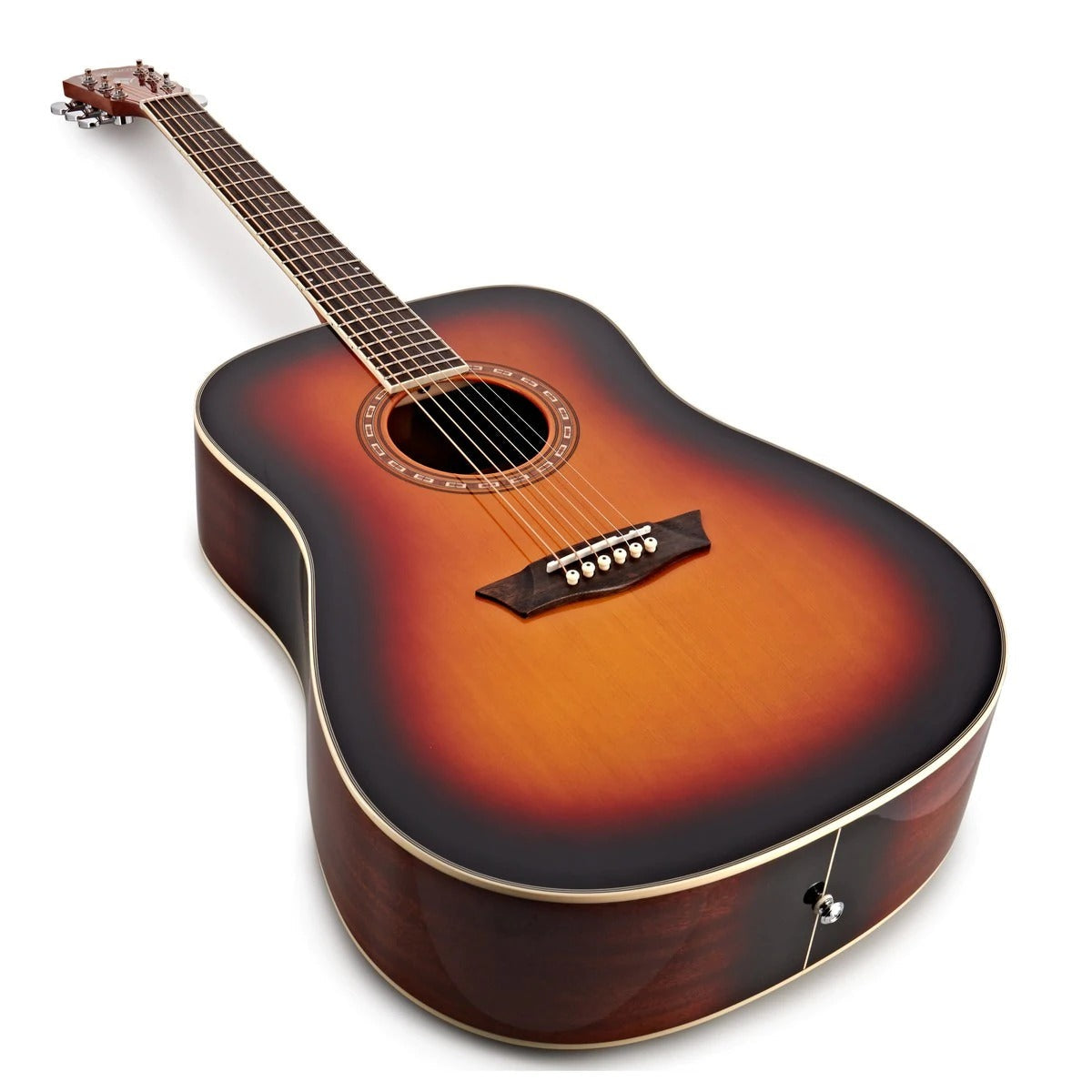 Đàn Guitar Acoustic Washburn Harvest D7SATB Acoustic, Tobacco Sunburst-Mai Nguyên Music