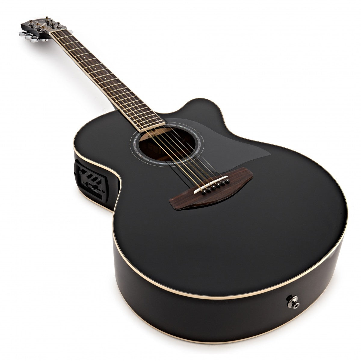 Đàn Guitar Acoustic Yamaha CPX600, Black-Mai Nguyên Music