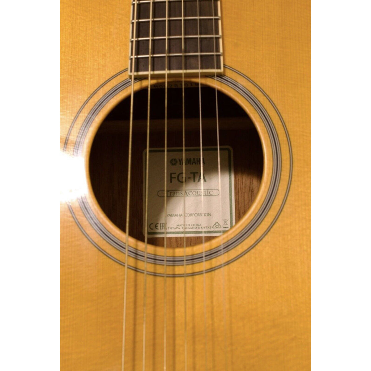 Đàn Guitar Acoustic Yamaha FG-TA TransAcoustic, Vintage Tinted-Mai Nguyên Music