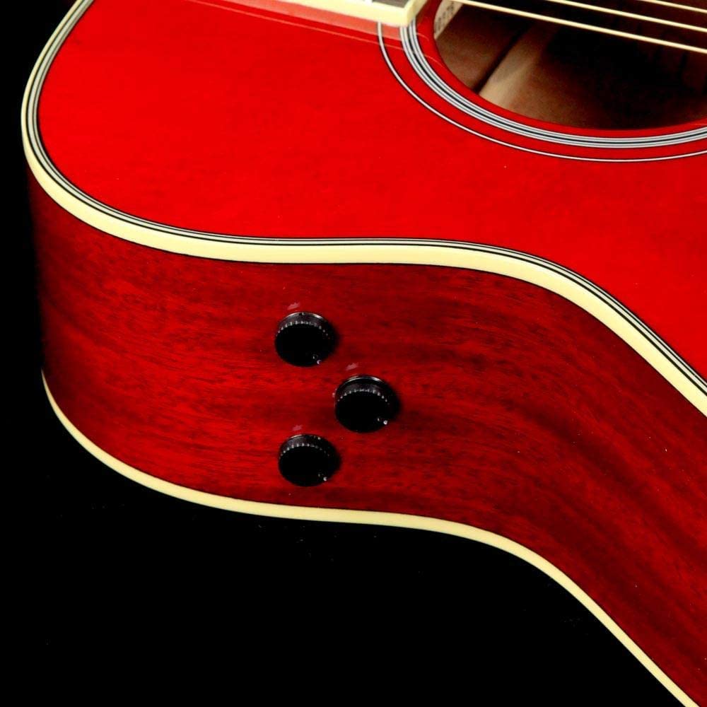 Đàn Guitar Acoustic Yamaha FS-TA TransAcoustic, Ruby Red-Mai Nguyên Music