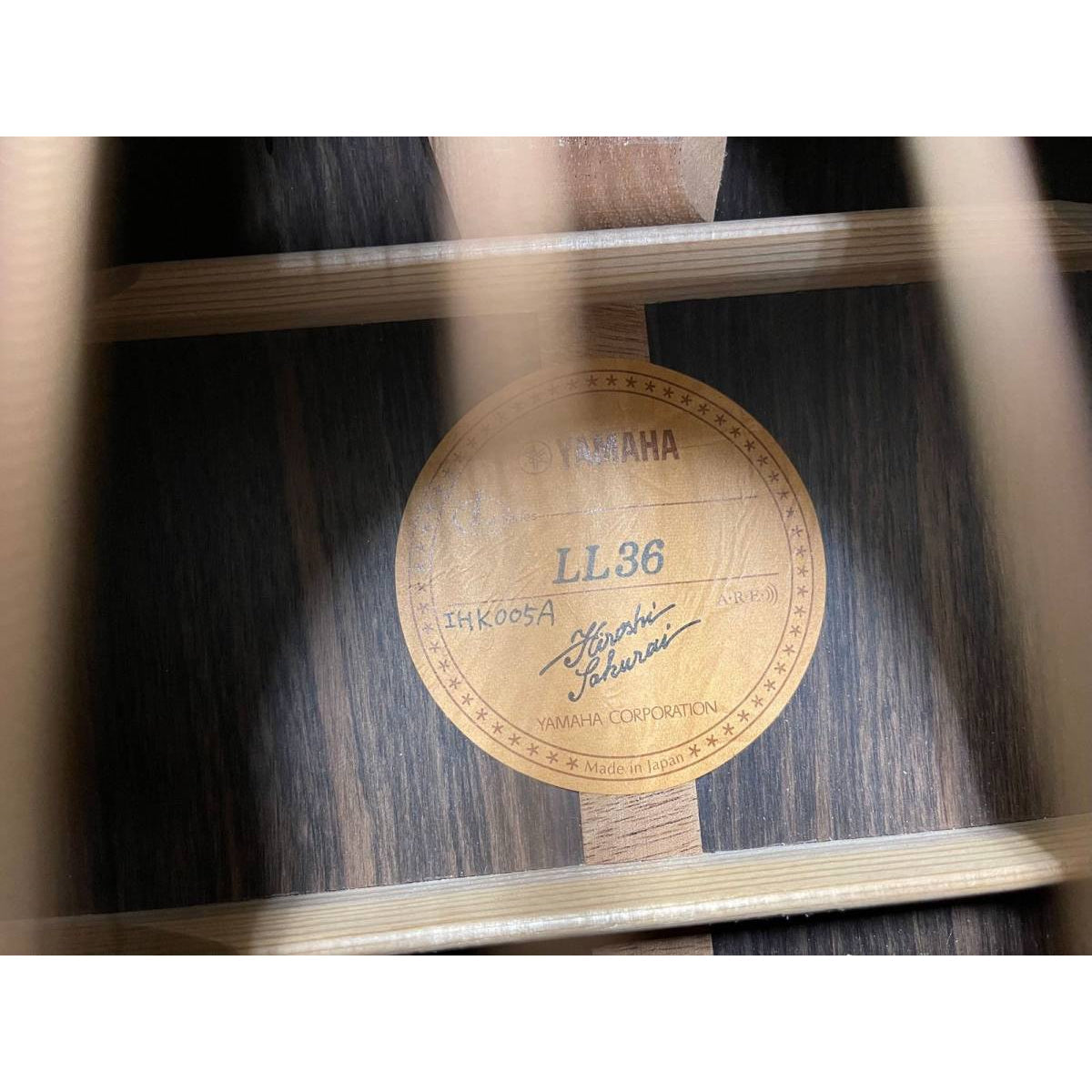 Đàn Guitar Acoustic Yamaha LL36 ARE - Natural-Mai Nguyên Music