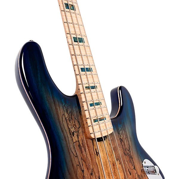 Đàn Guitar Bass 4-dây Ernie Ball Music Man BFR StingRay Special - Paua Blue Burst-Mai Nguyên Music