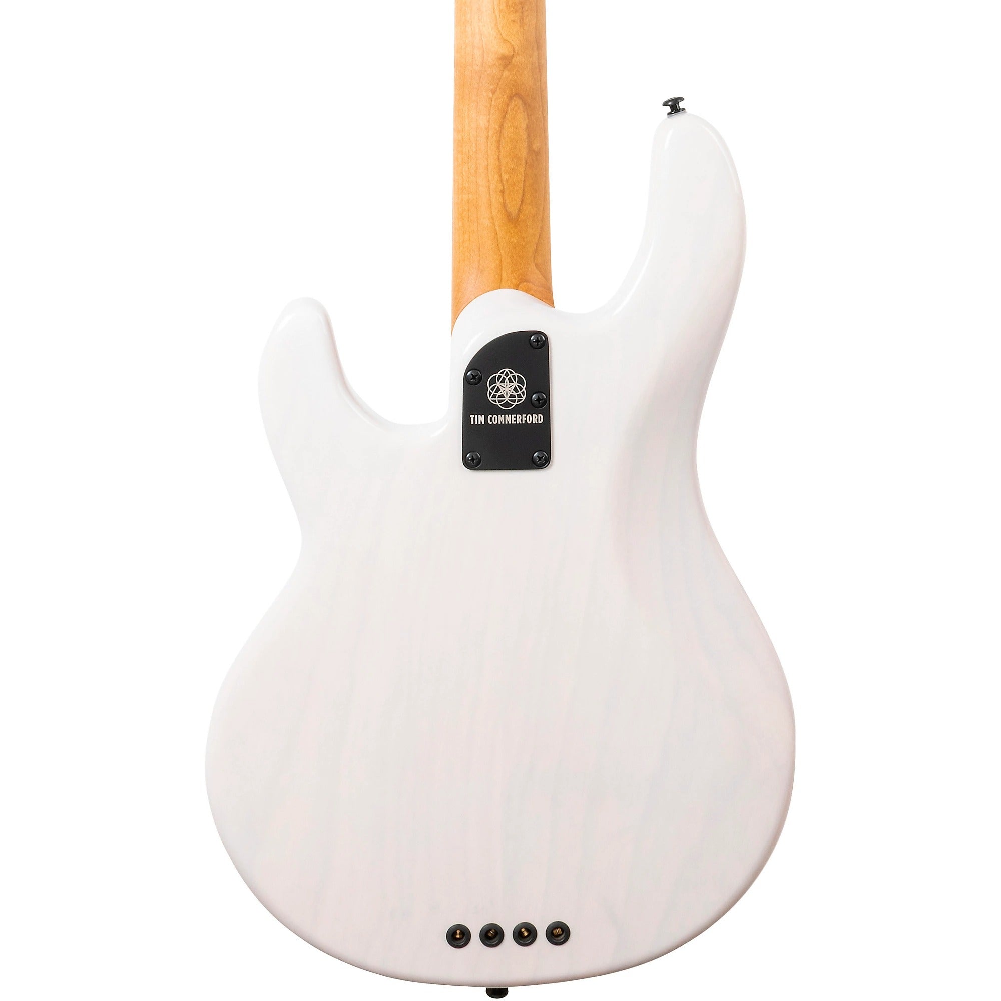 Đàn Guitar Bass 4-dây Ernie Ball Music Man Tim Commerford Artist Series StingRay Passive - Fight Night White-Mai Nguyên Music