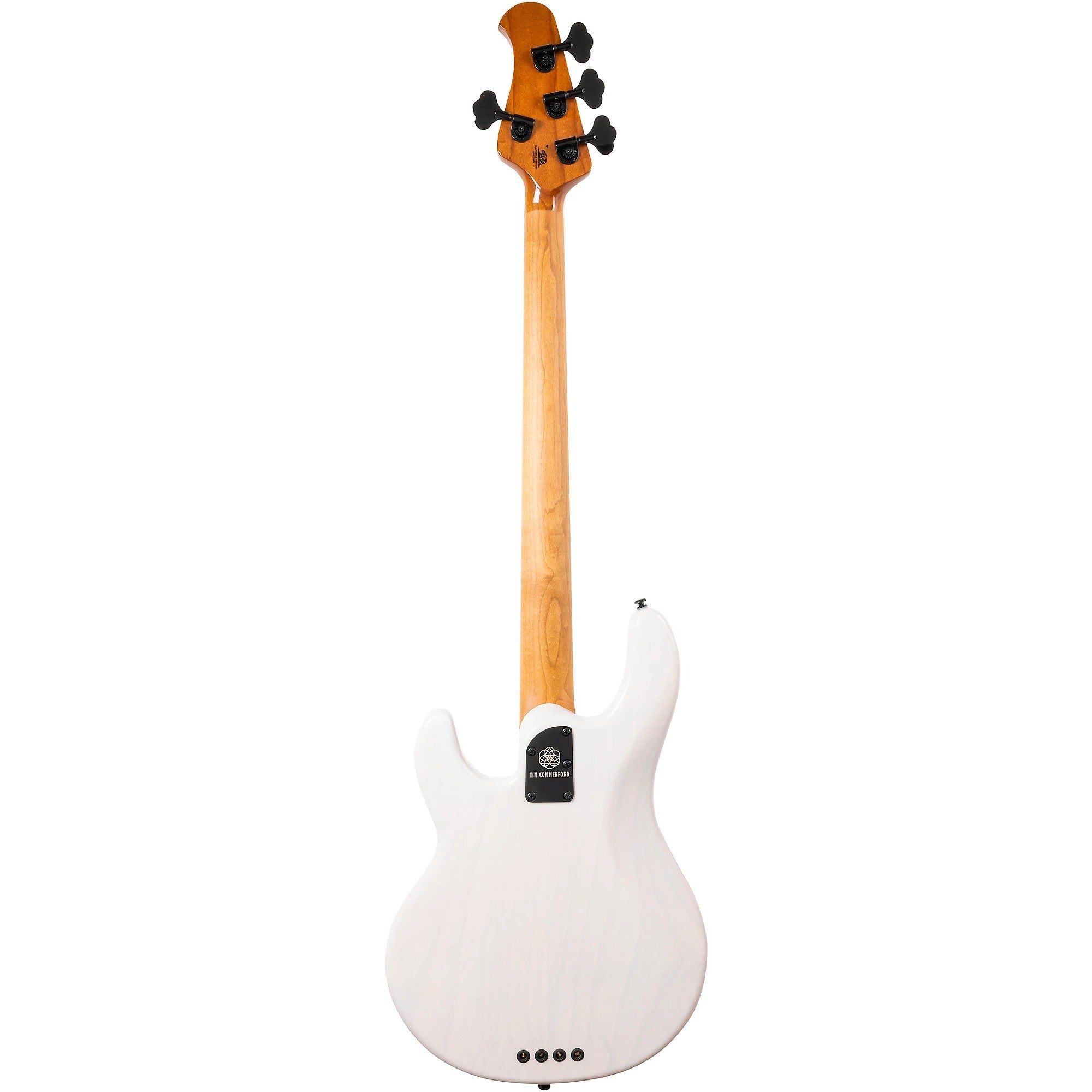 Đàn Guitar Bass 4-dây Ernie Ball Music Man Tim Commerford Artist Series StingRay Passive - Fight Night White-Mai Nguyên Music