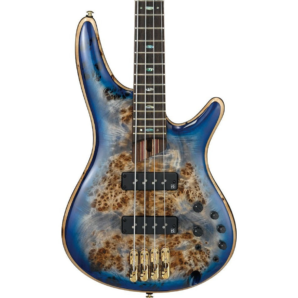 Đàn Guitar Bass 4-dây Ibanez SR Premium SR2600 w/Bag, Cerulean Blue Burst-Mai Nguyên Music