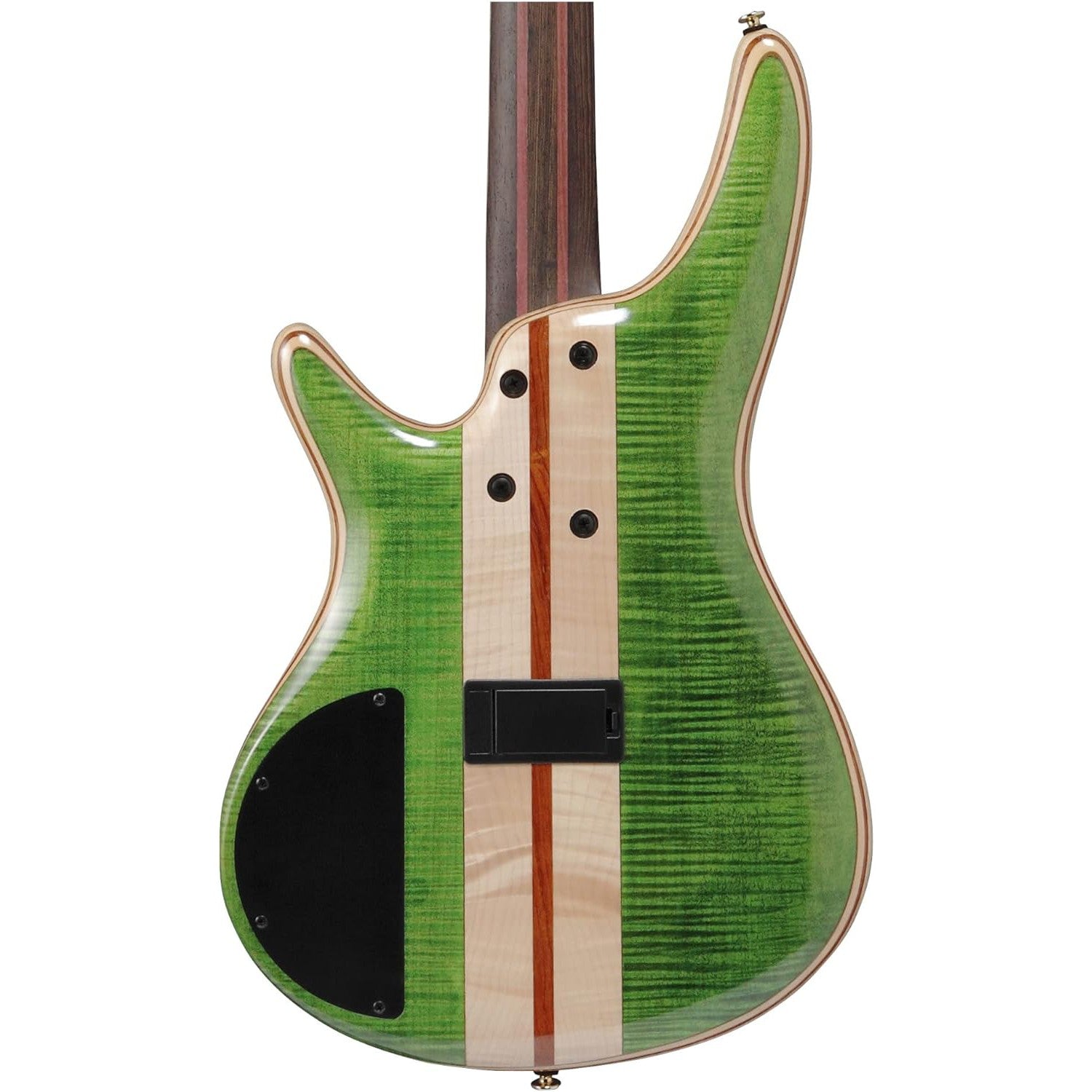 Đàn Guitar Bass 4-dây Ibanez SR Premium SR4FMDX w/Bag, Emerald Green Low Gloss-Mai Nguyên Music