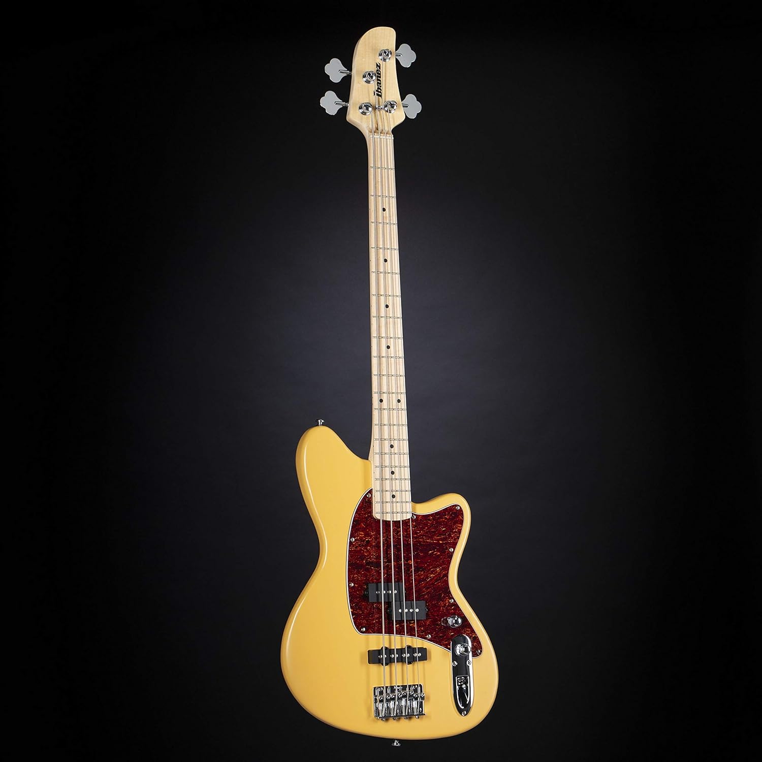 Đàn Guitar Bass 4-dây Ibanez Talman Bass TMB100M, Mustard Yellow Flat-Mai Nguyên Music