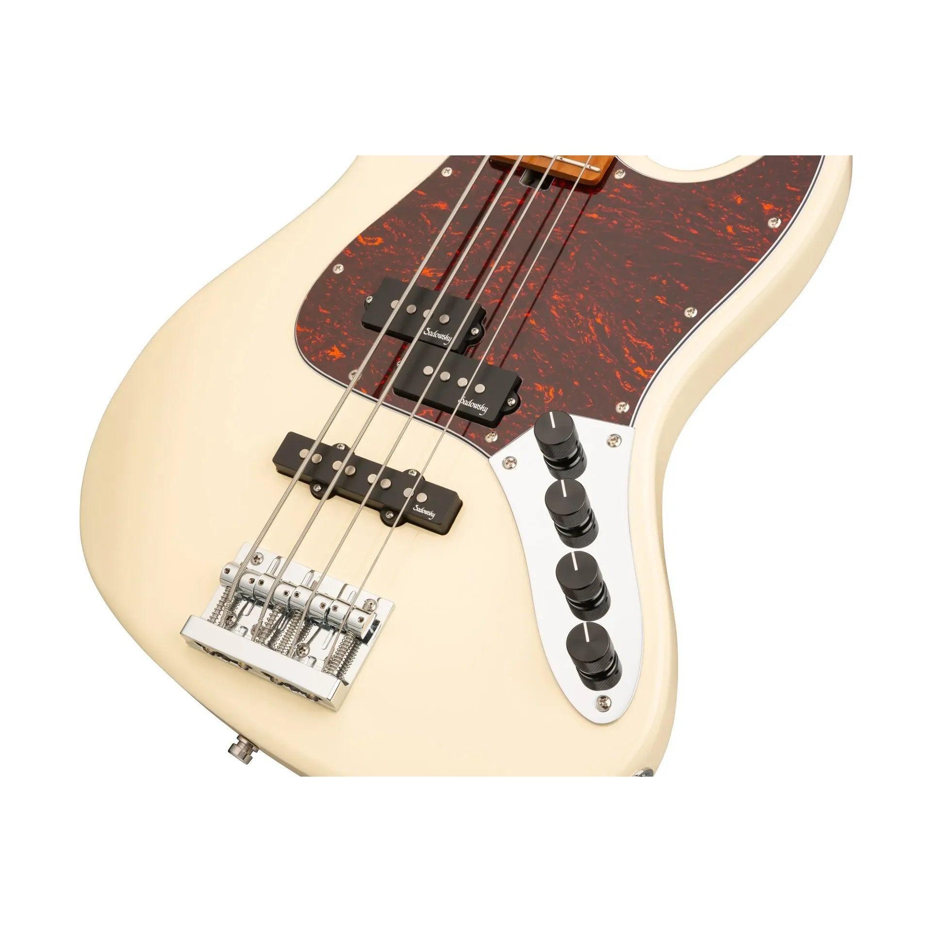 Đàn Guitar Bass 4-dây Sadowsky MetroExpress 21-Fret Hybrid PJ, Roasted Maple Fingerboard-Mai Nguyên Music