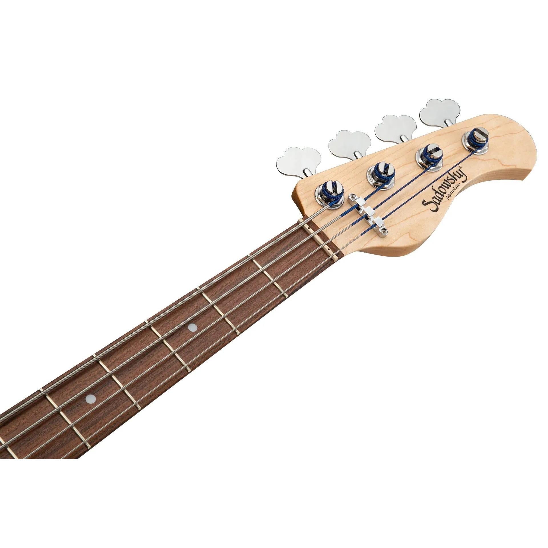 Đàn Guitar Bass 4-dây Sadowsky MetroLine 21-Fret Hybrid P/J Bass, Red Alder Body, Morado Fingerboard-Mai Nguyên Music