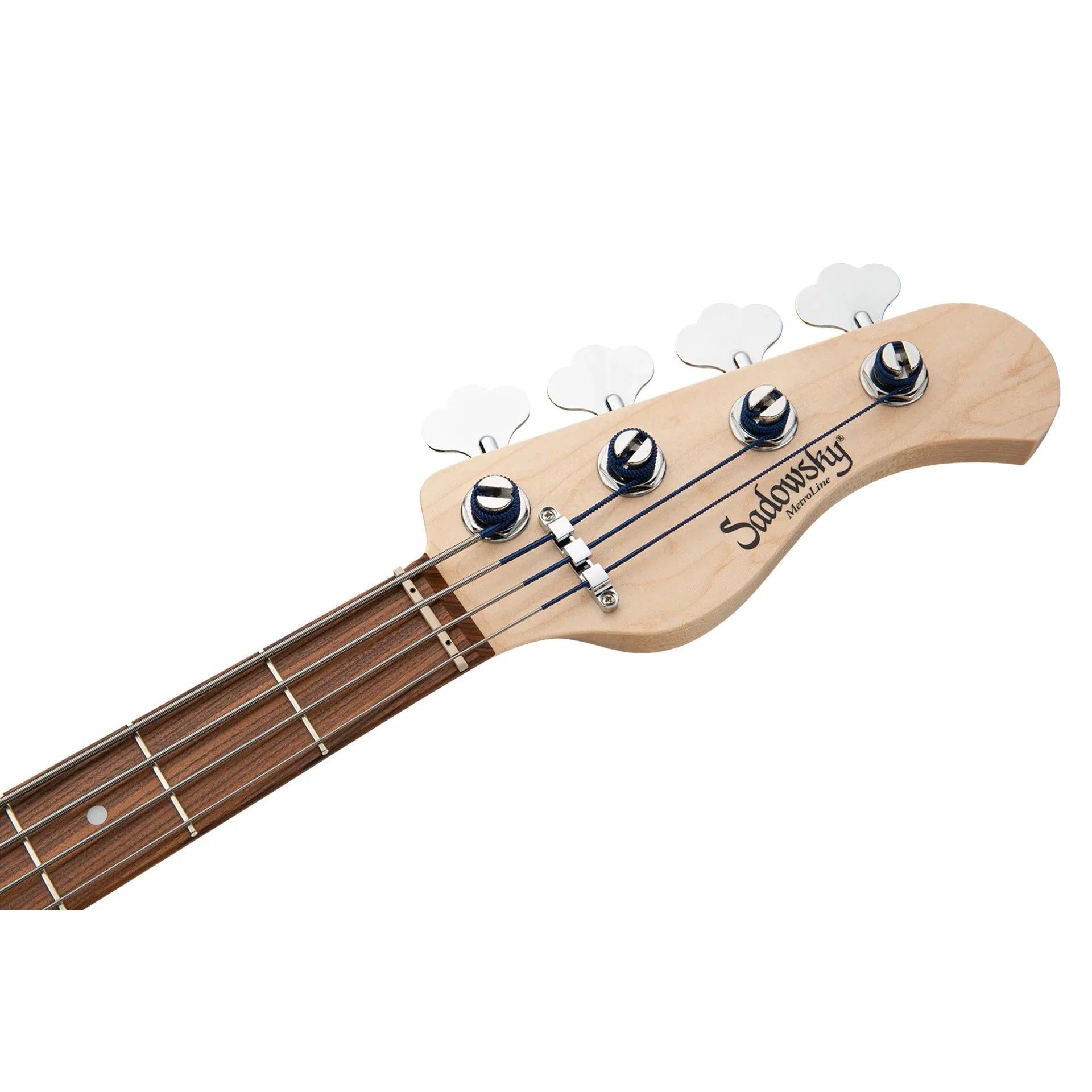 Đàn Guitar Bass 4-dây Sadowsky MetroLine 21-Fret Hybrid P/J Bass, Red Alder Body, Morado Fingerboard-Mai Nguyên Music