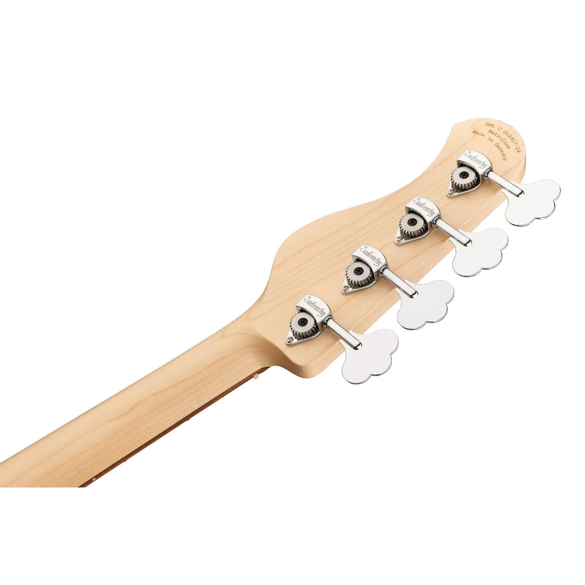 Đàn Guitar Bass 4-dây Sadowsky MetroLine 21-Fret Hybrid P/J Bass, Red Alder Body, Morado Fingerboard-Mai Nguyên Music