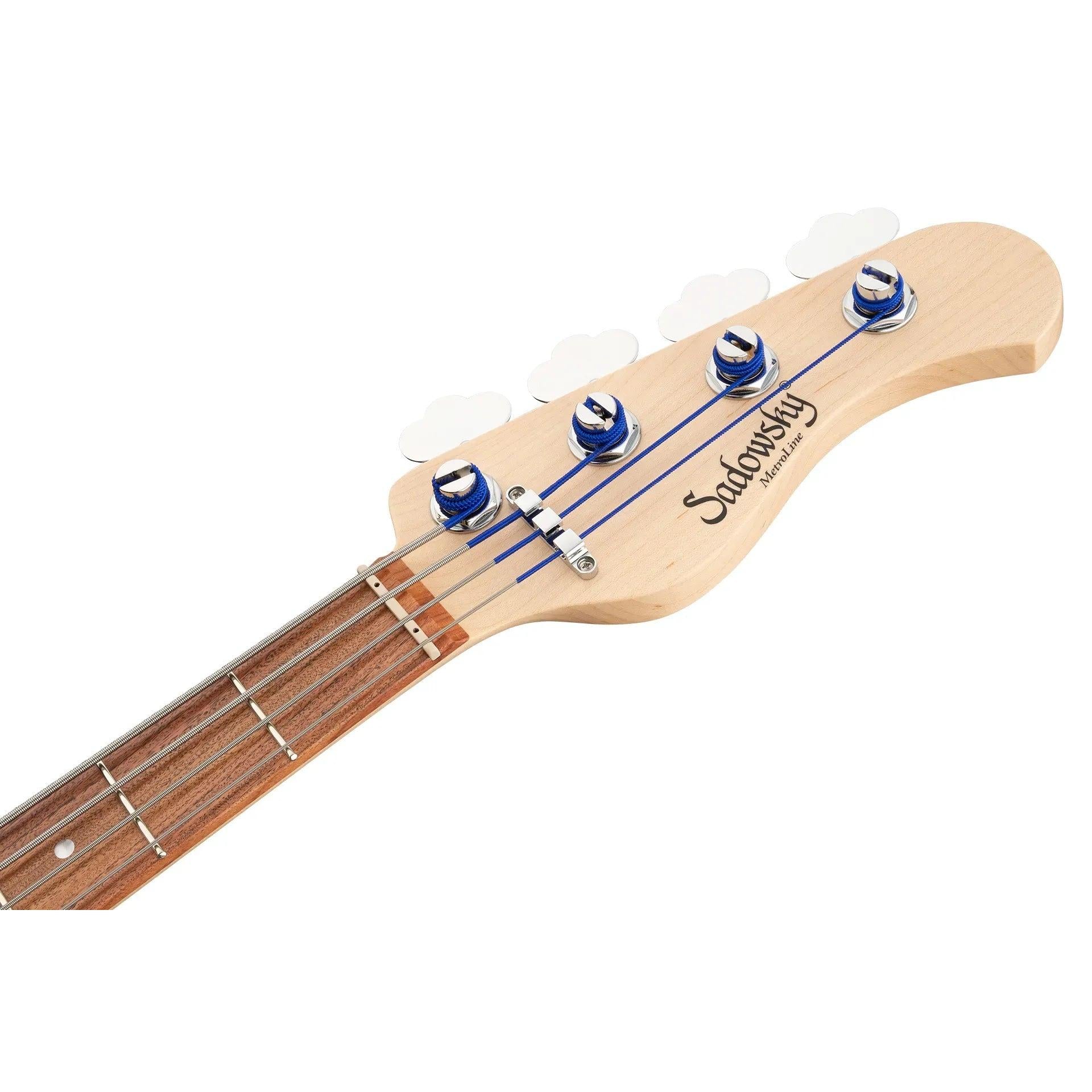 Đàn Guitar Bass 4-dây Sadowsky MetroLine 21-Fret Hybrid P/J Bass, Red Alder Body, Morado Fingerboard-Mai Nguyên Music