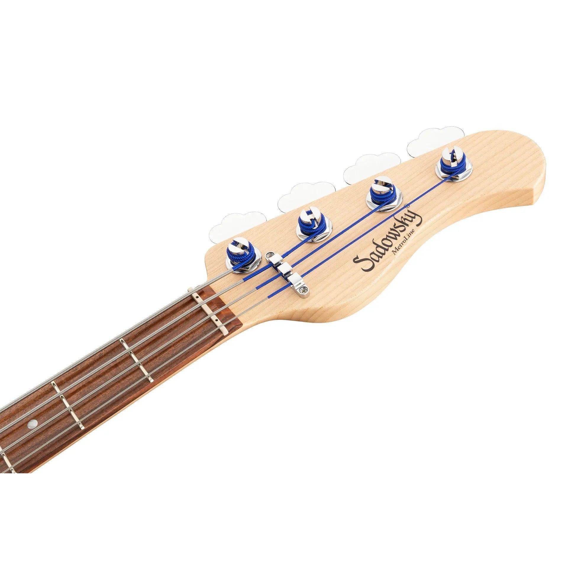Đàn Guitar Bass 4-dây Sadowsky MetroLine 21-Fret Vintage JJ, Red Alder Body, Morado Fingerboard-Mai Nguyên Music