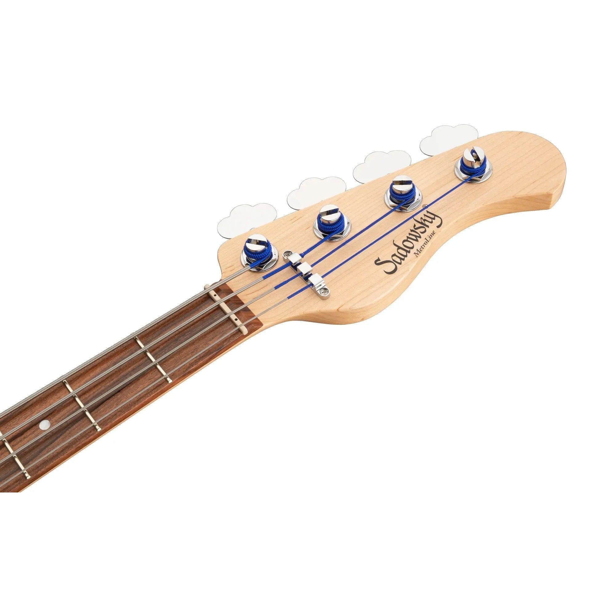Đàn Guitar Bass 4-dây Sadowsky MetroLine 21-Fret Vintage JJ, Red Alder Body, Morado Fingerboard-Mai Nguyên Music
