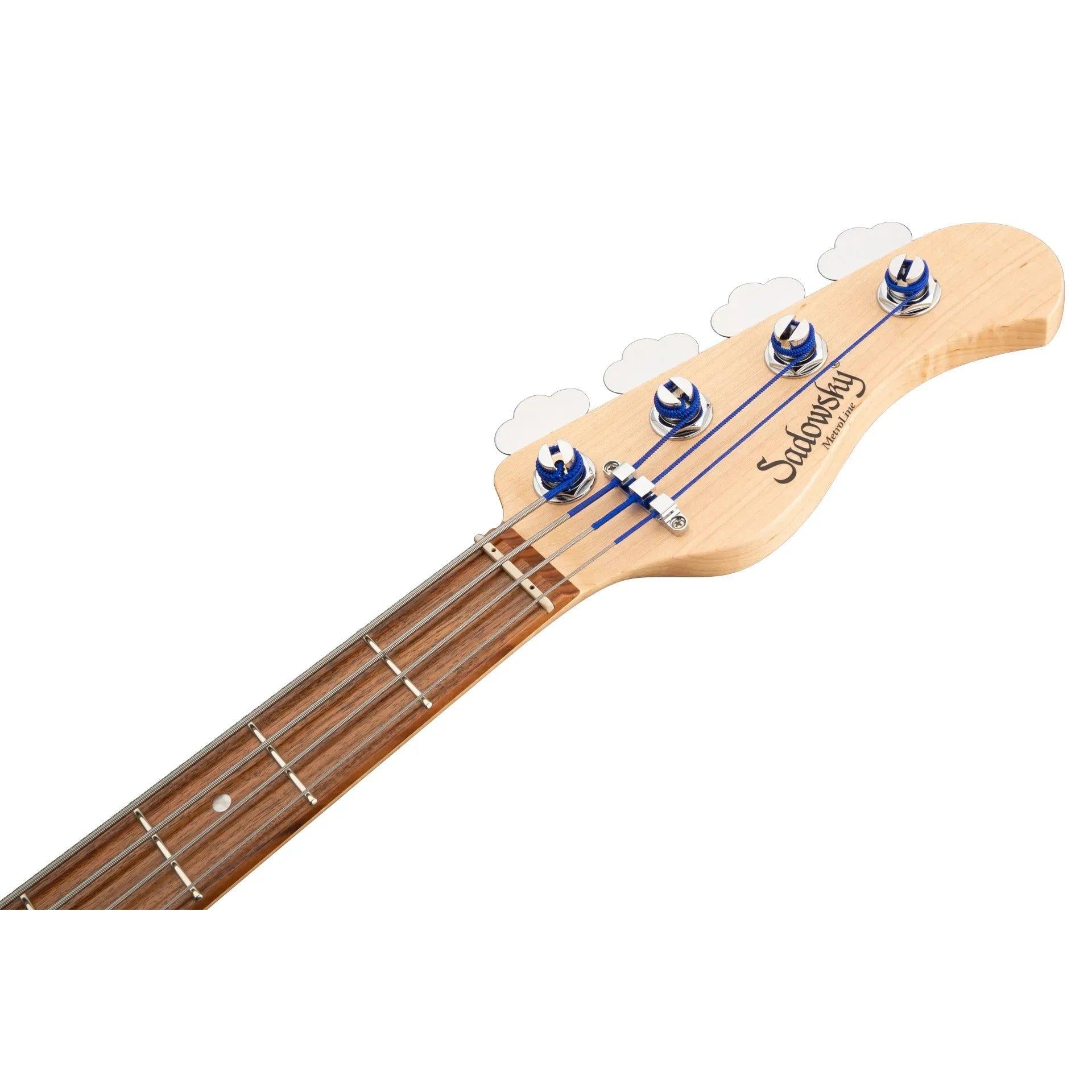 Đàn Guitar Bass 4-dây Sadowsky MetroLine 21-Fret Vintage JJ, Red Alder Body, Morado Fingerboard-Mai Nguyên Music
