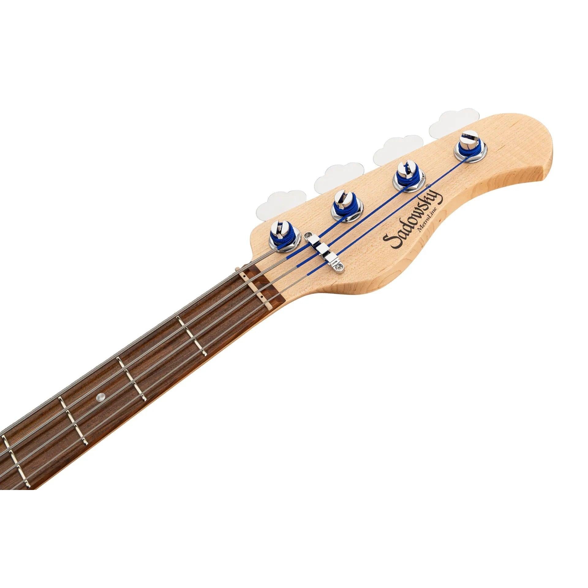 Đàn Guitar Bass 4-dây Sadowsky MetroLine 21-Fret Vintage JJ, Red Alder Body, Morado Fingerboard-Mai Nguyên Music