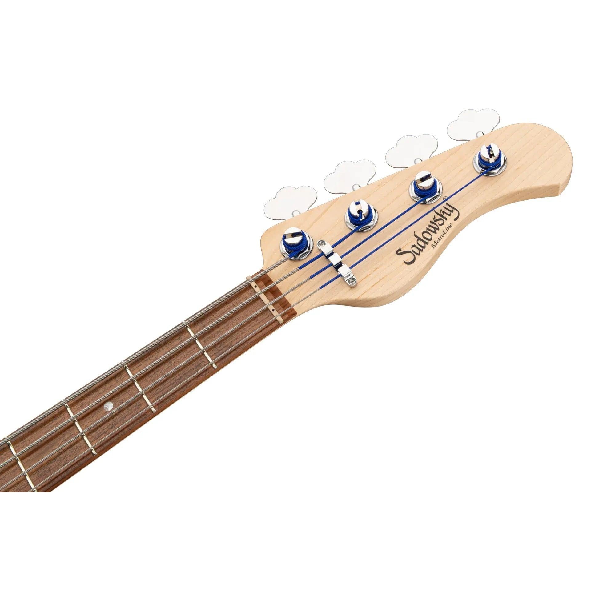 Đàn Guitar Bass 4-dây Sadowsky MetroLine 21-Fret Vintage JJ, Red Alder Body, Morado Fingerboard-Mai Nguyên Music