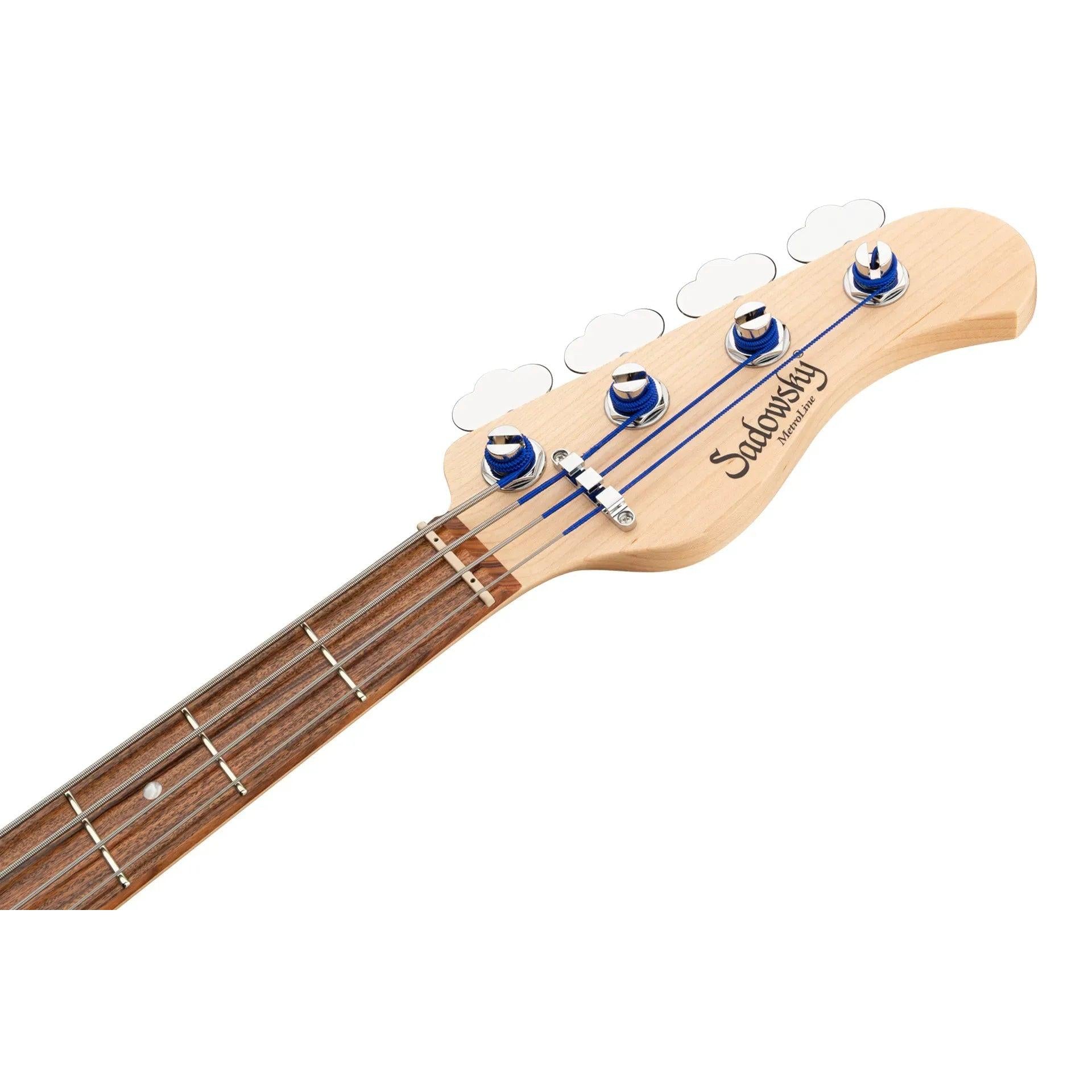 Đàn Guitar Bass 4-dây Sadowsky MetroLine 21-Fret Vintage JJ, Red Alder Body, Morado Fingerboard-Mai Nguyên Music