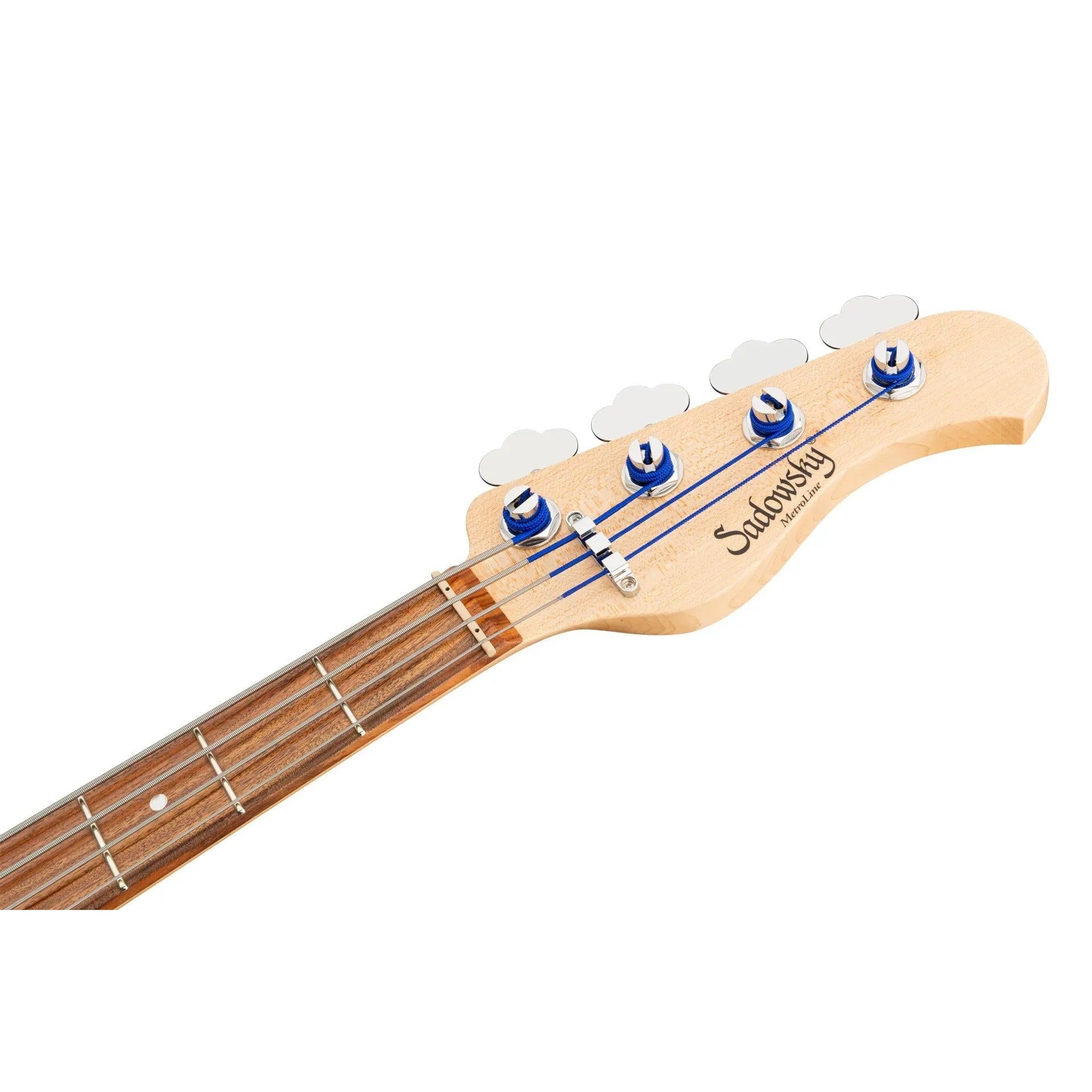 Đàn Guitar Bass 4-dây Sadowsky MetroLine 21-Fret Vintage JJ, Red Alder Body, Morado Fingerboard-Mai Nguyên Music