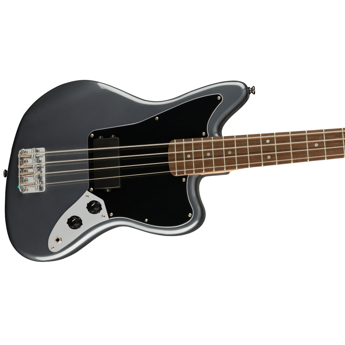 Đàn Guitar Bass 4-dây Squier Affinity Series Jaguar Bass H, LRL FB, Charcoal Frost Metallic-Mai Nguyên Music