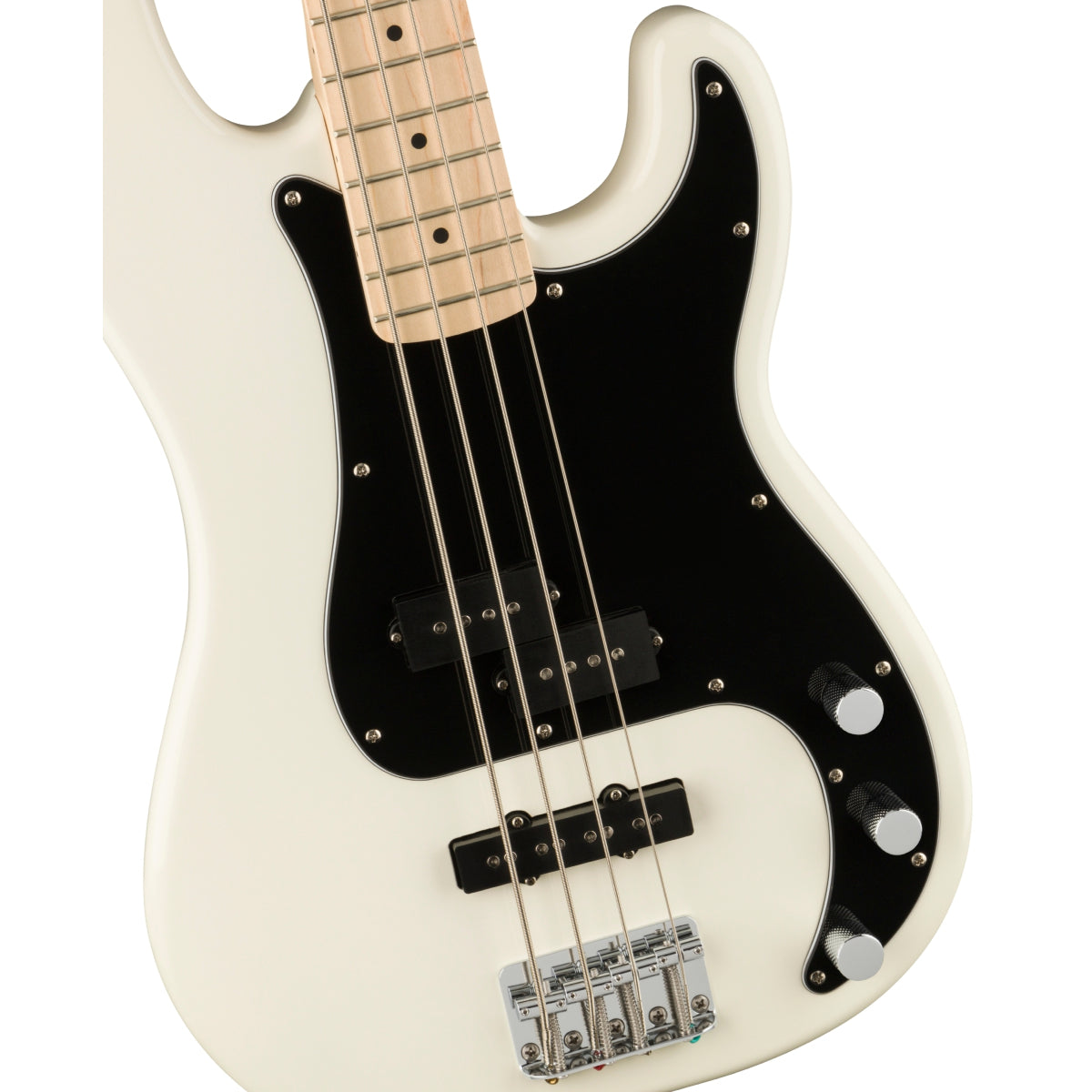 Đàn Guitar Bass 4-dây Squier Affinity Series Precision Bass PJ, Maple FB, Olympic White-Mai Nguyên Music