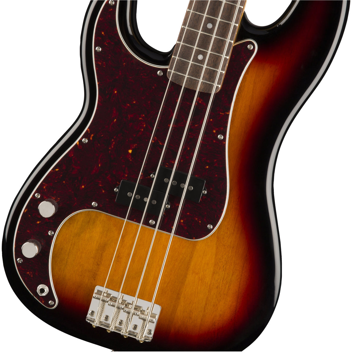 Đàn Guitar Bass 4-dây Squier Classic Vibe 60s Precision Bass Left-Handed, LRL FB, 3-Color Sunburst-Mai Nguyên Music