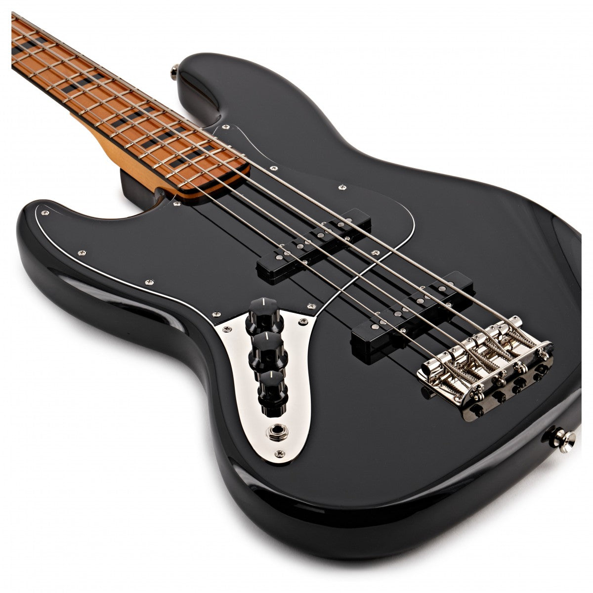 Đàn Guitar Bass 4-dây Squier Classic Vibe 70s Jazz Bass Left-Handed, Maple FB, Black-Mai Nguyên Music