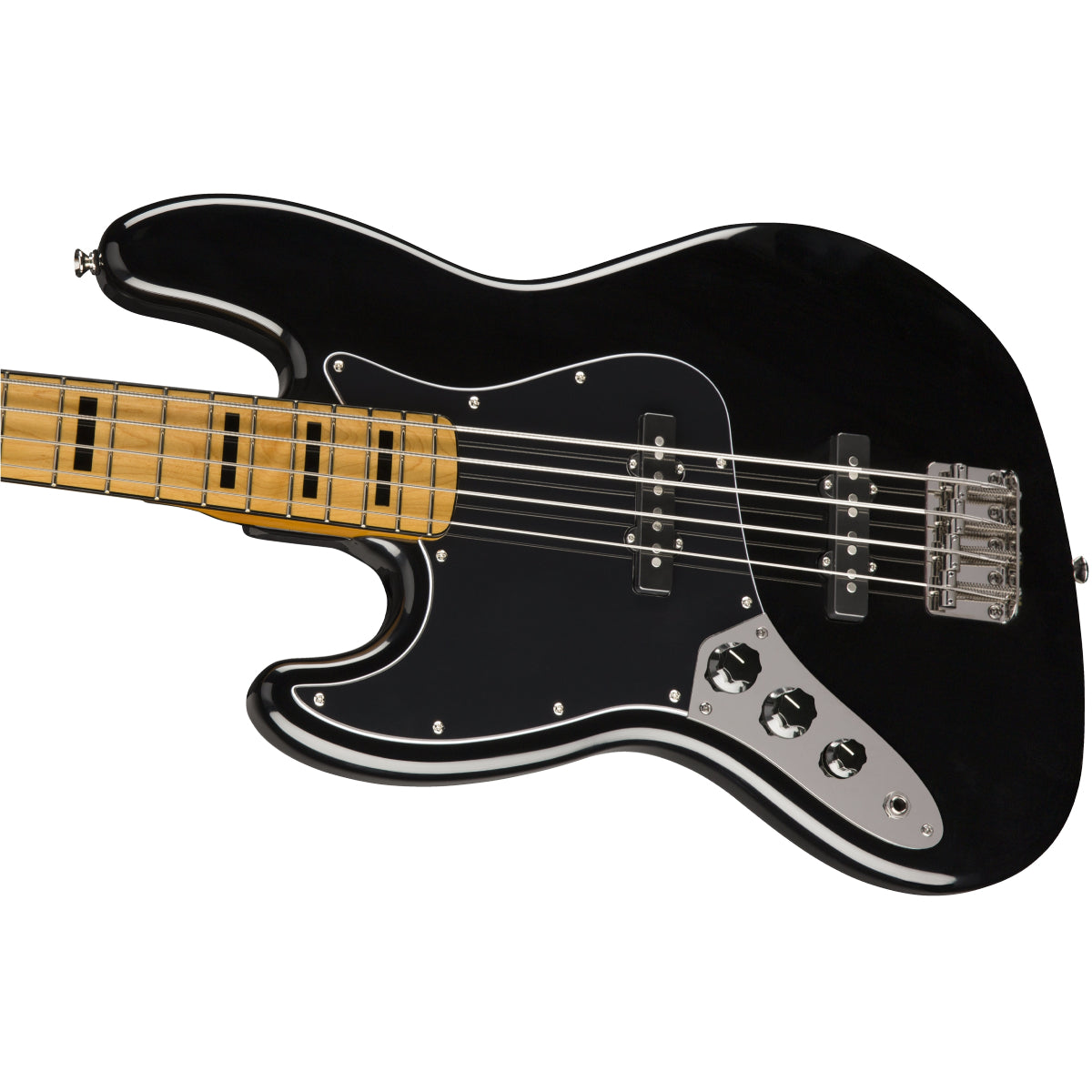 Đàn Guitar Bass 4-dây Squier Classic Vibe 70s Jazz Bass Left-Handed, Maple FB, Black-Mai Nguyên Music