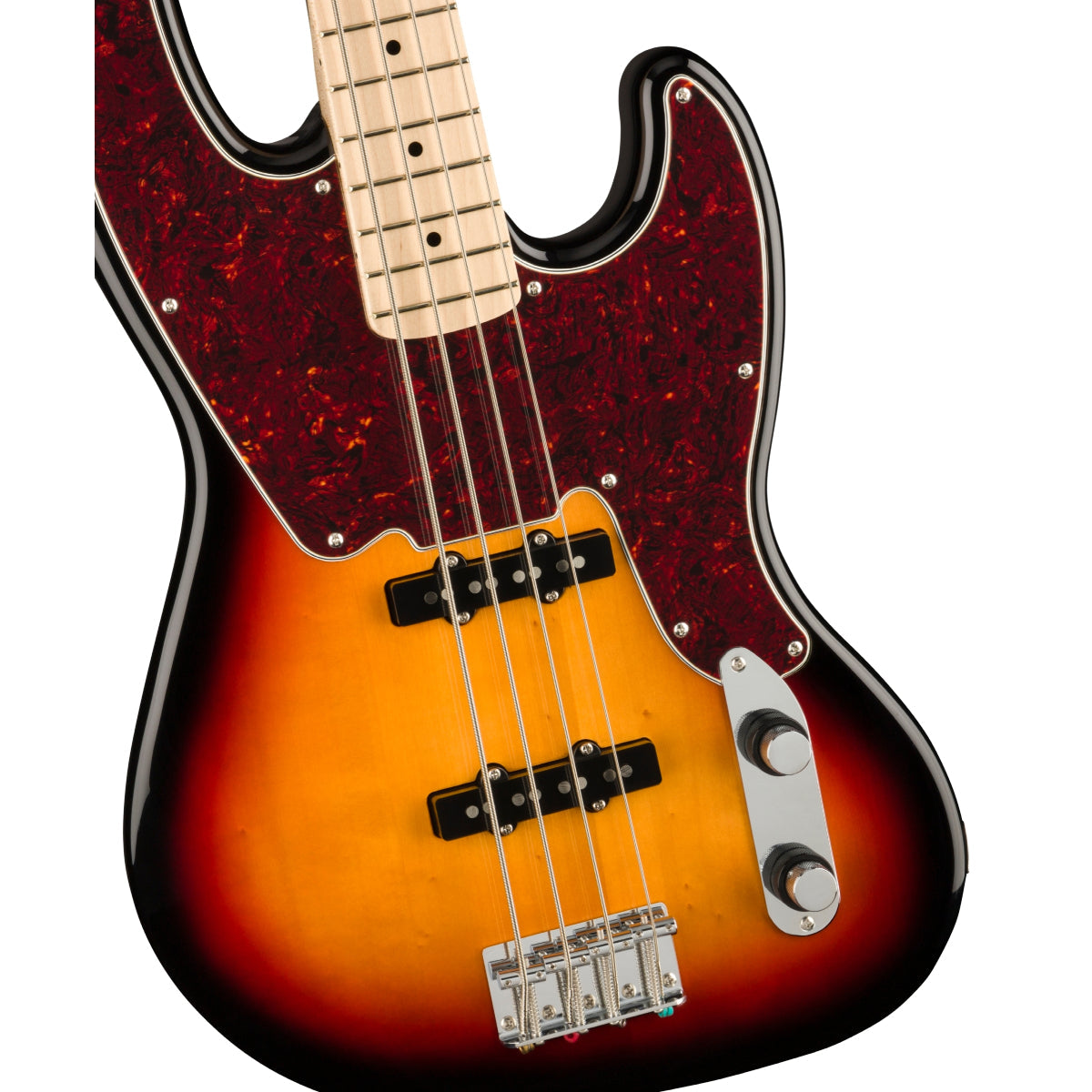 Đàn Guitar Bass 4-dây Squier Paranormal Jazz Bass 54, Maple FB, 3-Color Sunburst-Mai Nguyên Music