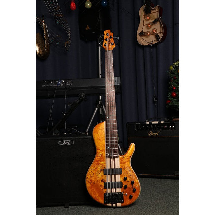 Đàn Guitar Bass 5-dây Cort A5 Plus SC w/Case-Mai Nguyên Music
