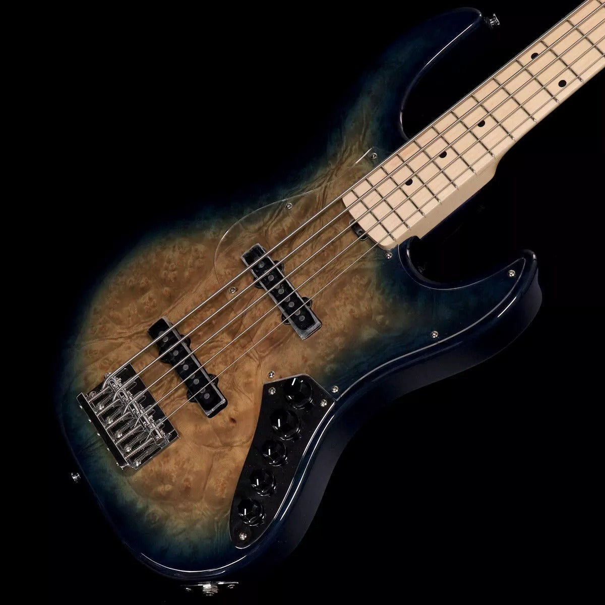 Đàn Guitar Bass 5-dây GrassRoots G-AMAZE-GCB5-NDBS, Natural Dark Blue Burst-Mai Nguyên Music