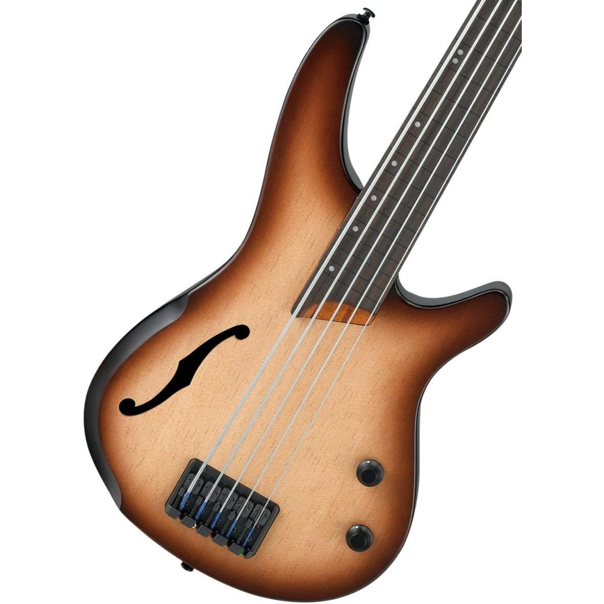 Đàn Guitar Bass 5-dây Ibanez Bass Workshop SRH505F, Natural Browned Burst Flat-Mai Nguyên Music
