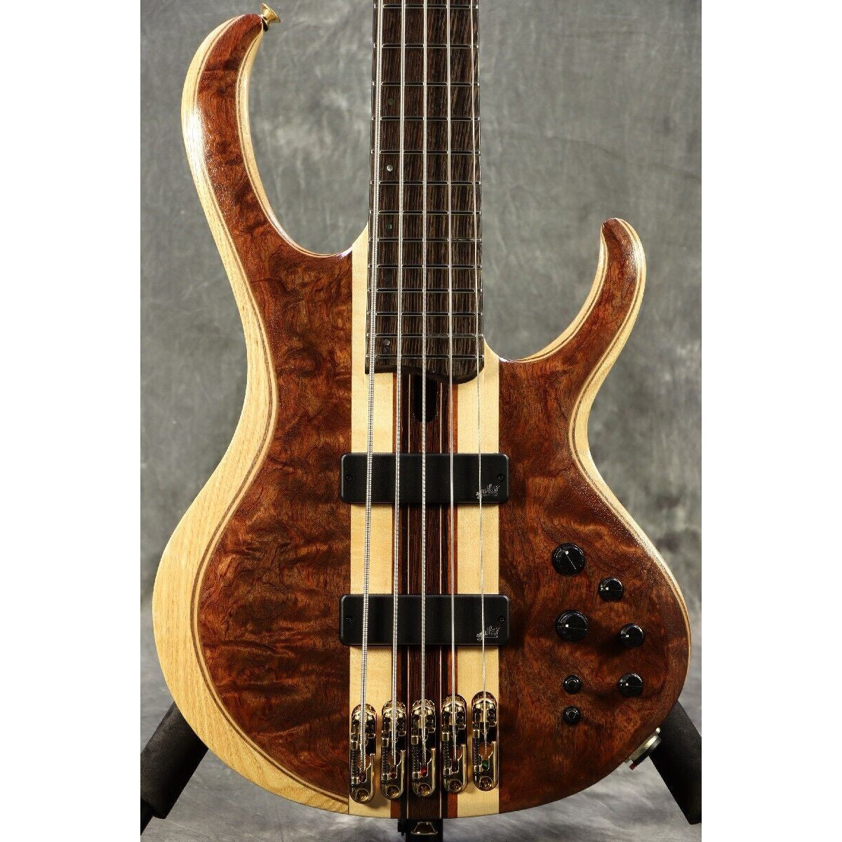 Đàn Guitar Bass 5-dây Ibanez BTB Premium BTB1835 w/Bag, Natural Shadow Low Gloss-Mai Nguyên Music