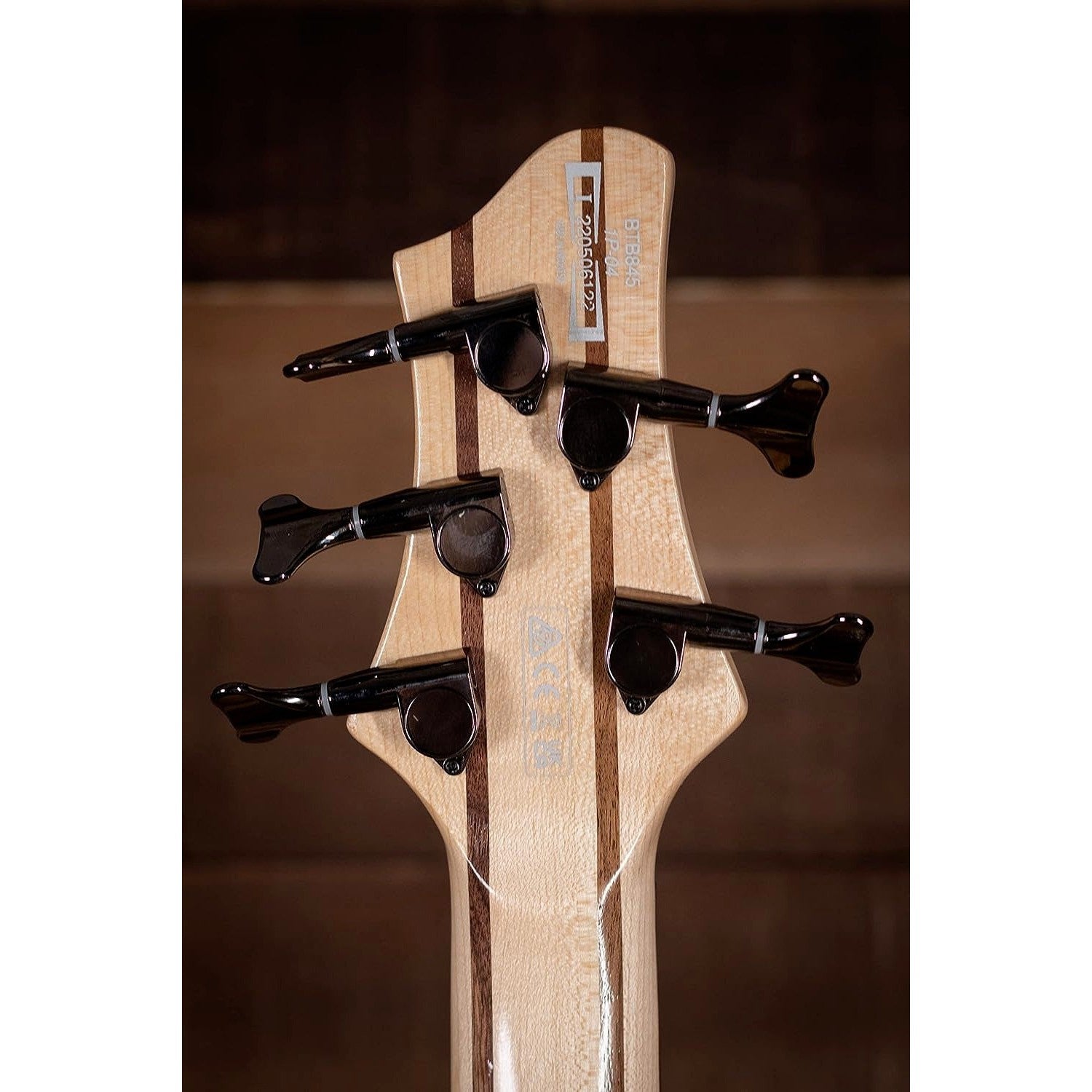 Đàn Guitar Bass 5-dây Ibanez BTB Standard BTB845, Cerulean Blue Burst Low Gloss-Mai Nguyên Music