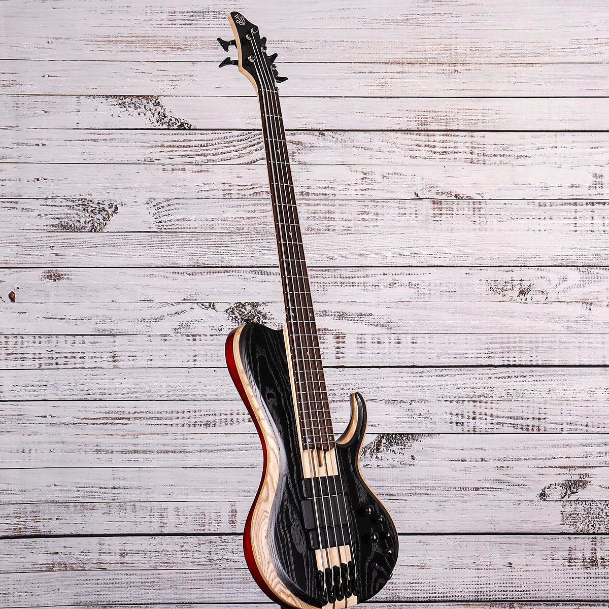 Đàn Guitar Bass 5-dây Ibanez BTB Workshop BTB865SC, Weathered Black Low Gloss-Mai Nguyên Music