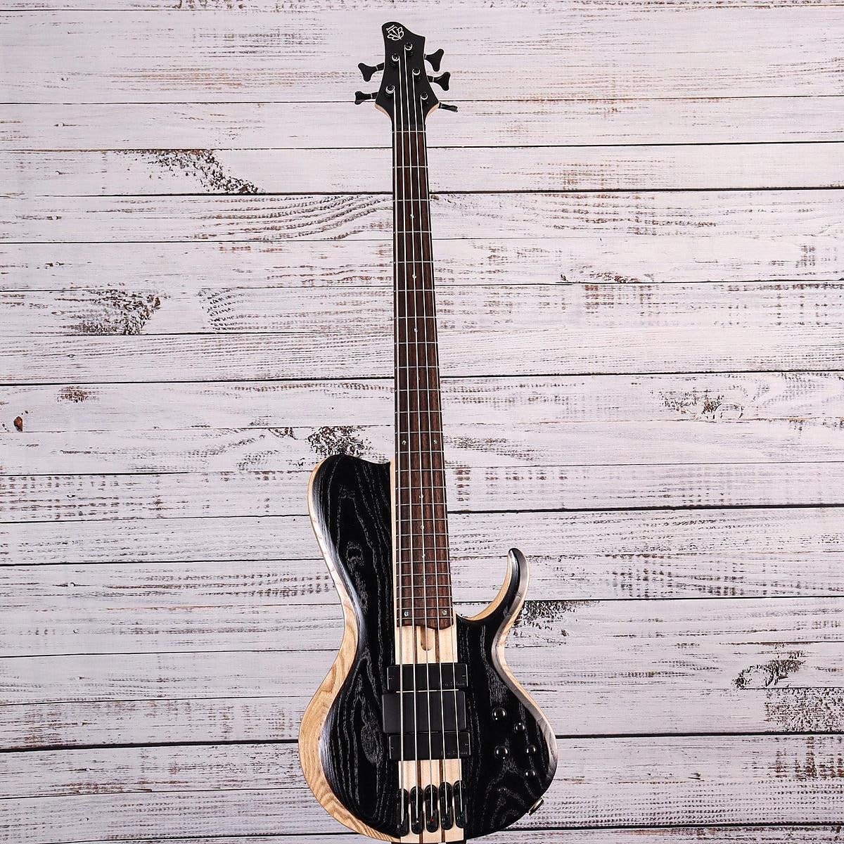 Đàn Guitar Bass 5-dây Ibanez BTB Workshop BTB865SC, Weathered Black Low Gloss-Mai Nguyên Music