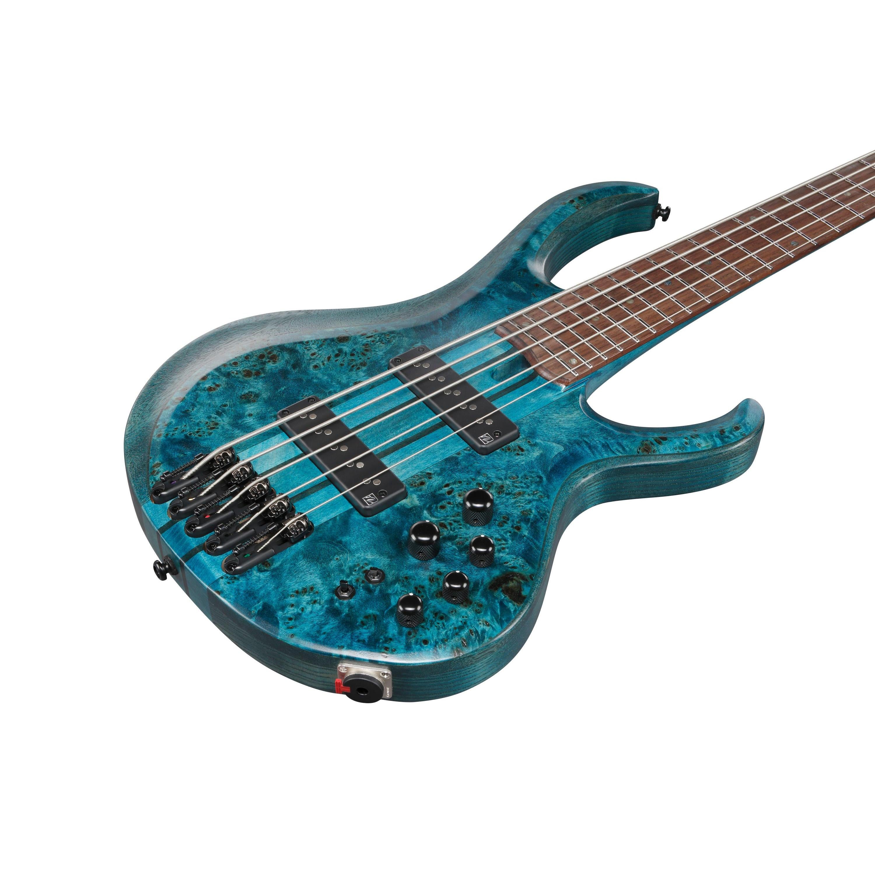 Đàn Guitar Bass 5-dây Ibanez BTB945 - Cosmic Blue Low Gloss-Mai Nguyên Music