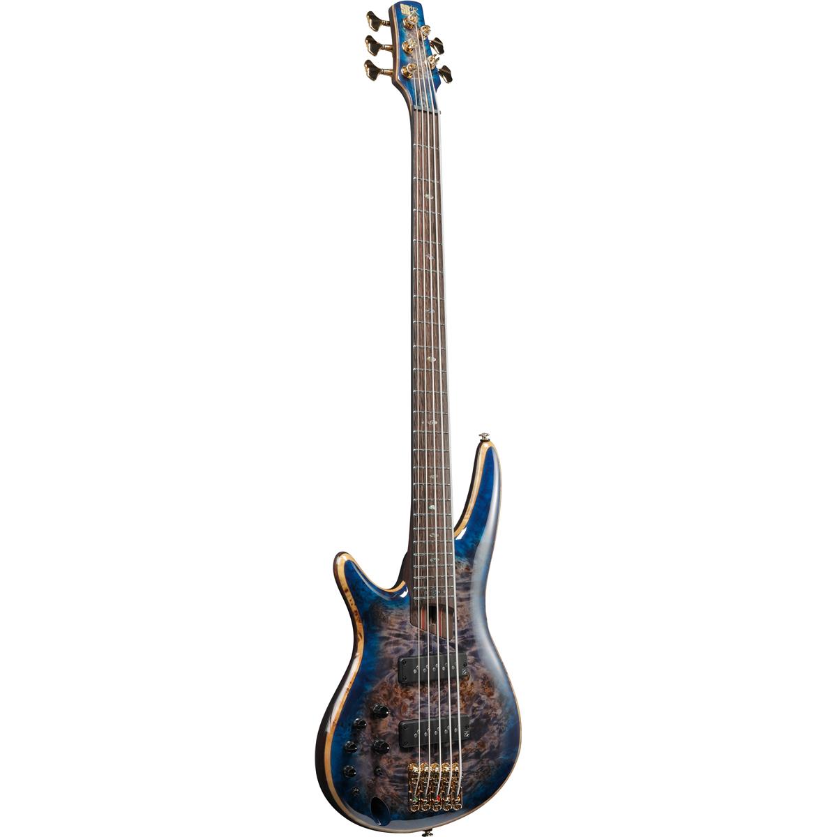 Đàn Guitar Bass 5-dây Ibanez SR Premium SR2605 w/Bag, Cerulean Blue Burst-Mai Nguyên Music