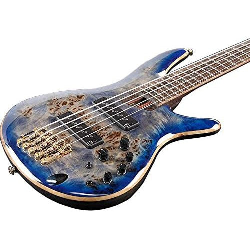 Đàn Guitar Bass 5-dây Ibanez SR Premium SR2605 w/Bag, Cerulean Blue Burst-Mai Nguyên Music
