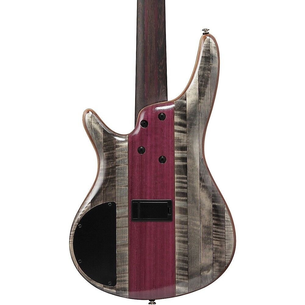 Đàn Guitar Bass 5-dây Ibanez SR Premium SR5CMDX w/Bag, Black Ice Low Gloss-Mai Nguyên Music