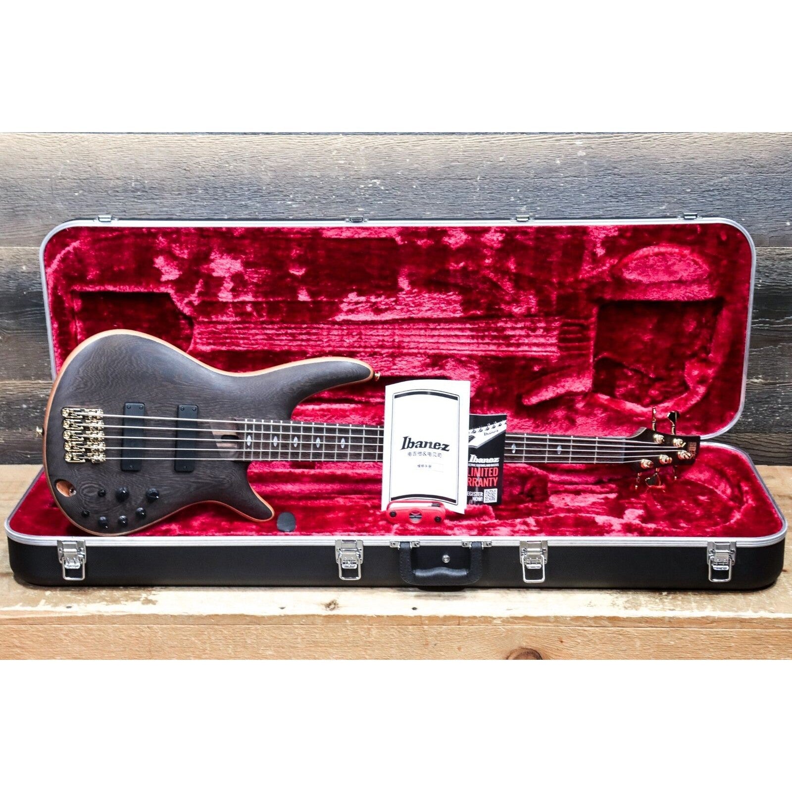 Đàn Guitar Bass 5-dây Ibanez SR Prestige SR5005 w/Case, Oil-Mai Nguyên Music