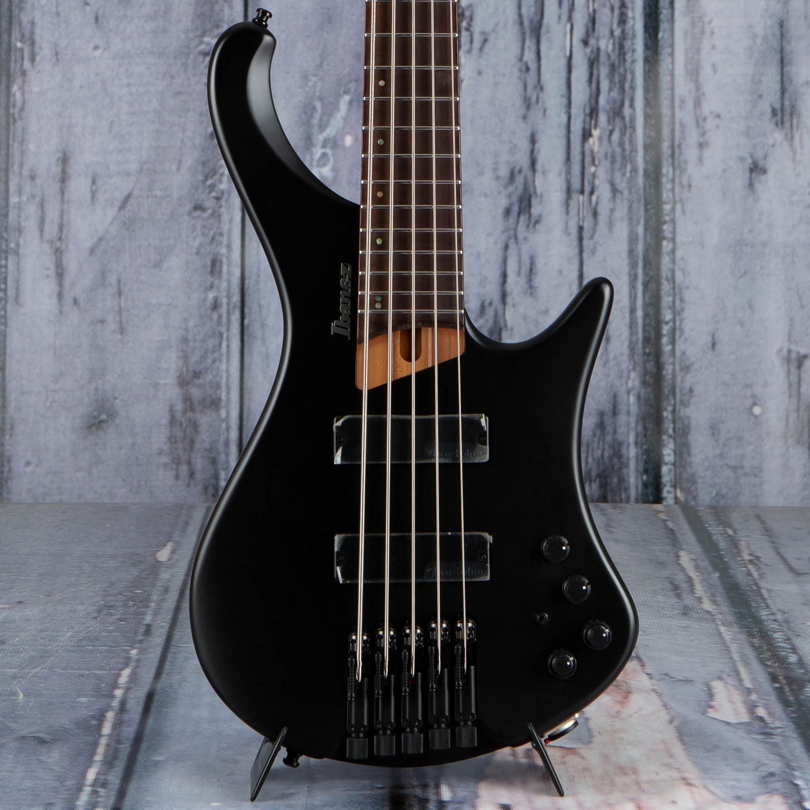 Đàn Guitar Bass 5-dây Ibanez Workshop EHB1005 w/Bag, Black Flat-Mai Nguyên Music