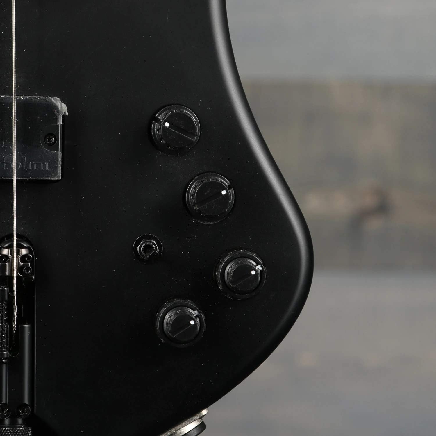 Đàn Guitar Bass 5-dây Ibanez Workshop EHB1005 w/Bag, Black Flat-Mai Nguyên Music