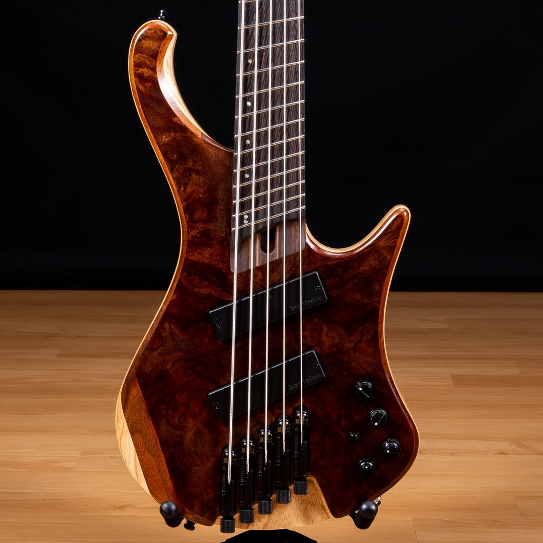 Đàn Guitar Bass 5-dây Ibanez Workshop EHB1265MS w/Bag, Natural Mocha Low Gloss-Mai Nguyên Music