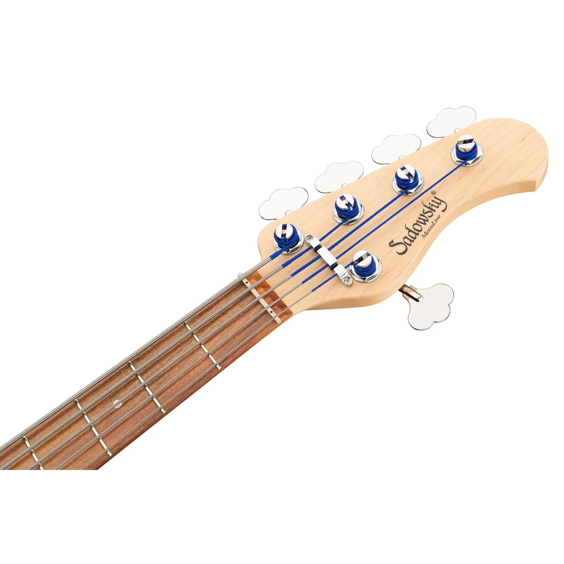 Đàn Guitar Bass 5-dây Sadowsky MetroLine 21-Fret Vintage JJ, Red Alder Body, Morado Fingerboard-Mai Nguyên Music
