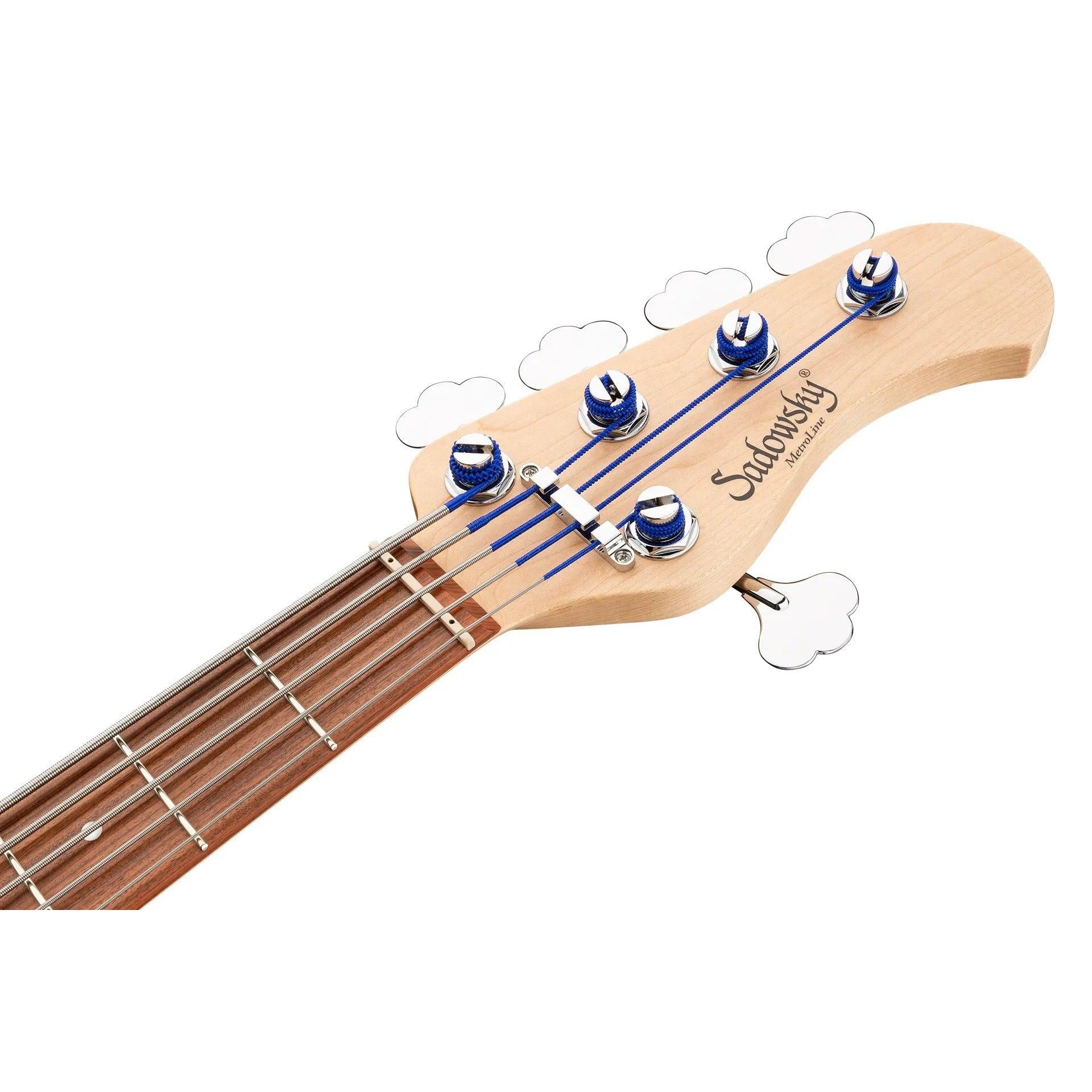 Đàn Guitar Bass 5-dây Sadowsky MetroLine 21-Fret Vintage JJ, Red Alder Body, Morado Fingerboard-Mai Nguyên Music