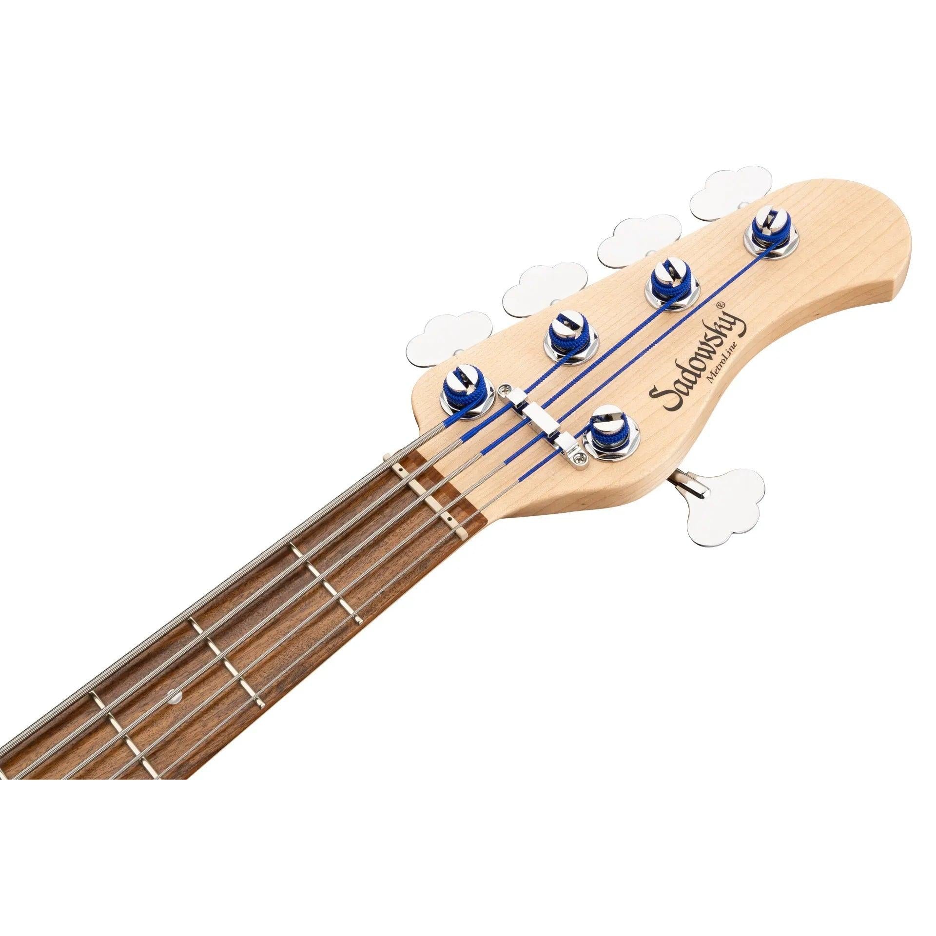 Đàn Guitar Bass 5-dây Sadowsky MetroLine 21-Fret Vintage JJ, Red Alder Body, Morado Fingerboard-Mai Nguyên Music