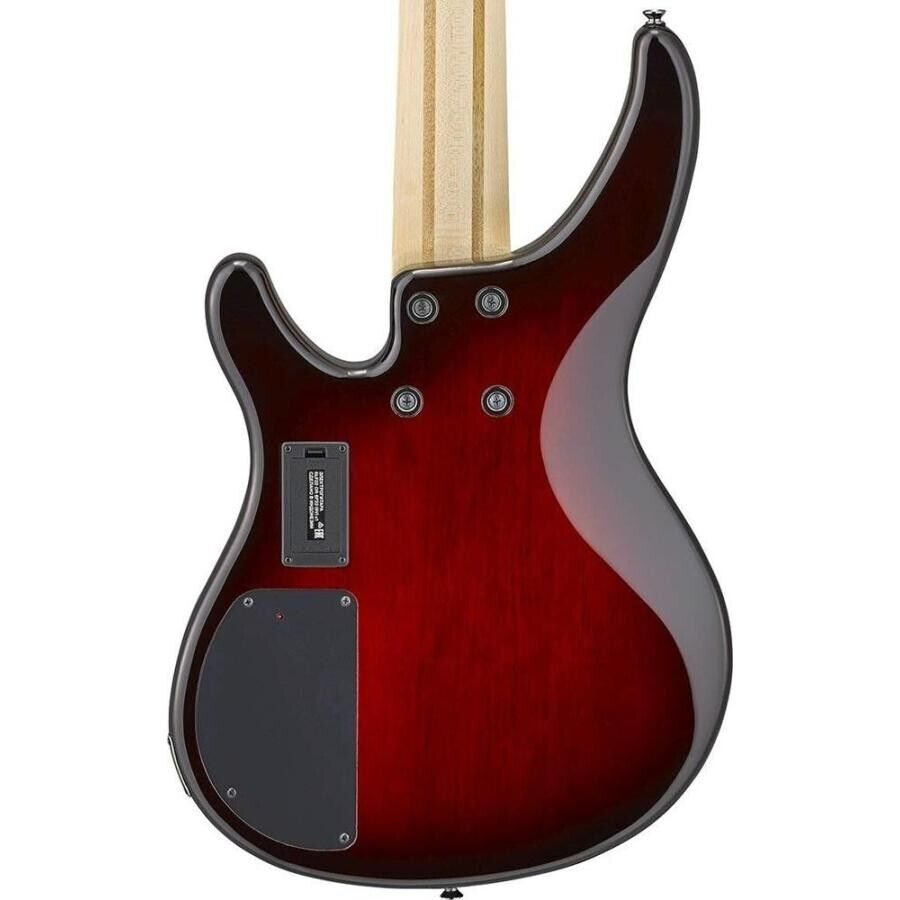 Đàn Guitar Bass 5-dây Yamaha TRBX605FM, Dark Red Burst-Mai Nguyên Music
